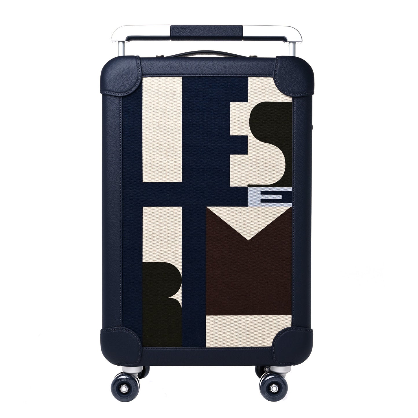 Canvas Taurillon Regate RMS Rolling Trolley Luggage Multicolor