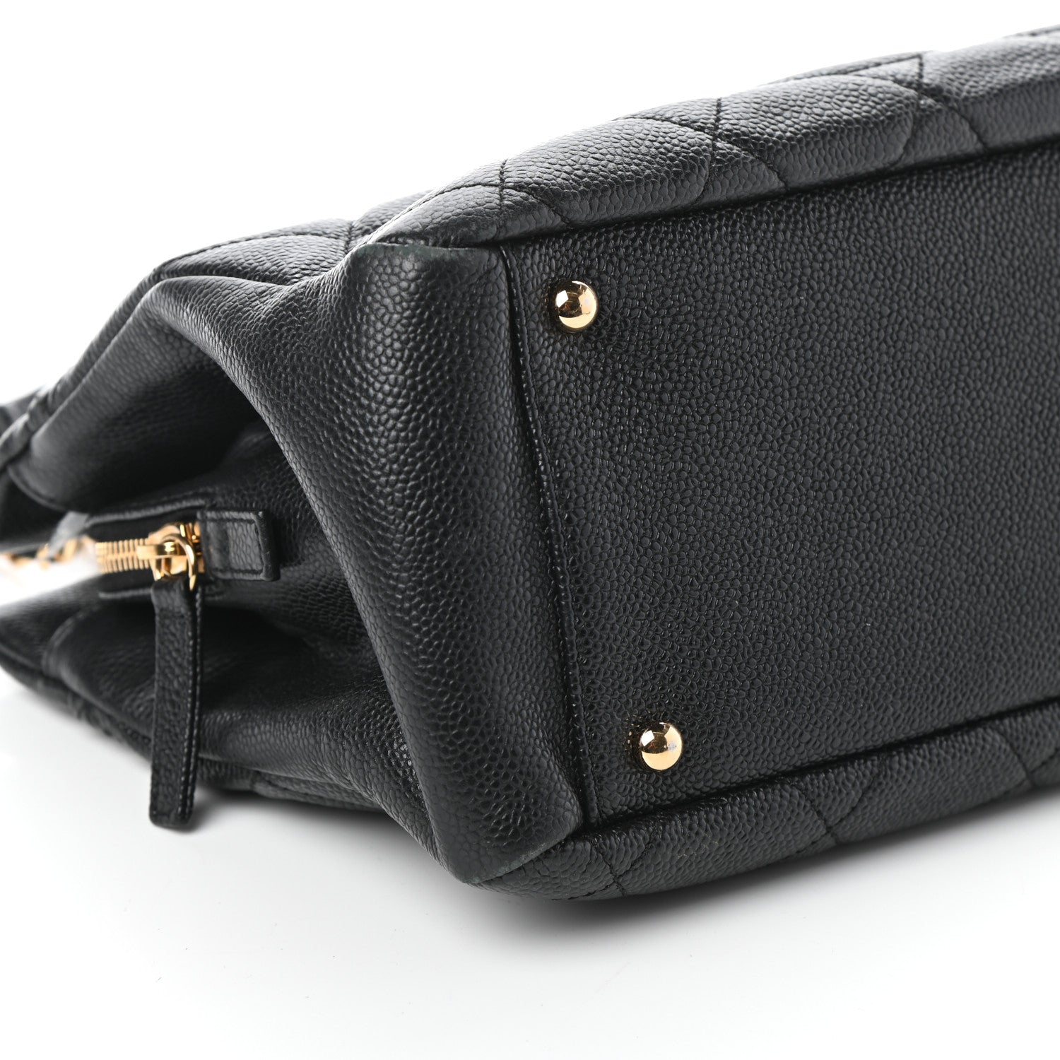 Chanel Caviar Quilted CC Timeless Tote Black 8 of 9