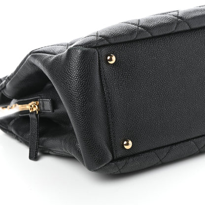 Chanel Caviar Quilted CC Timeless Tote Black 8 of 9