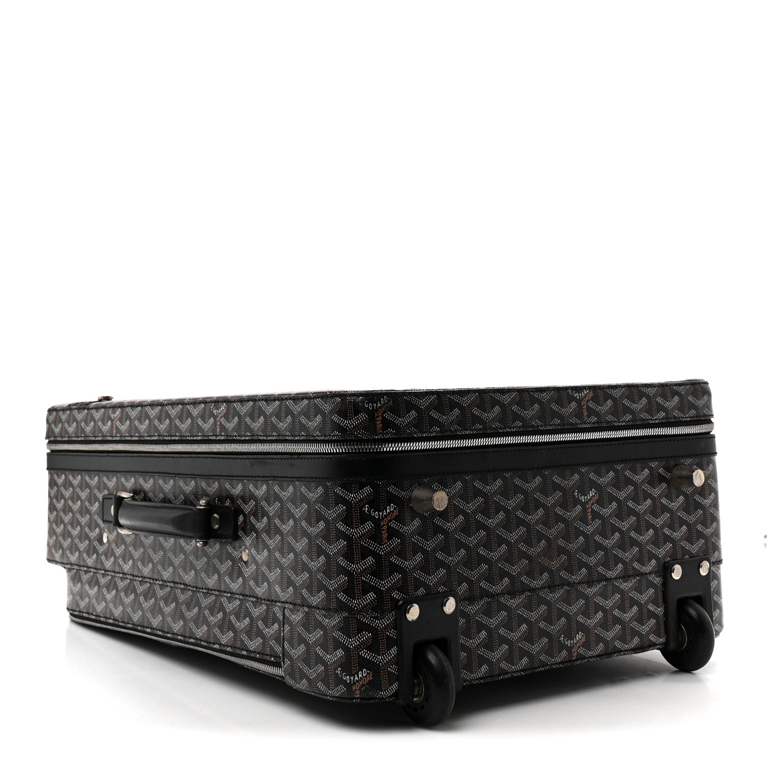 Goyard Goyardine Rolling Suitcase Trolley PM Black 3 of 10