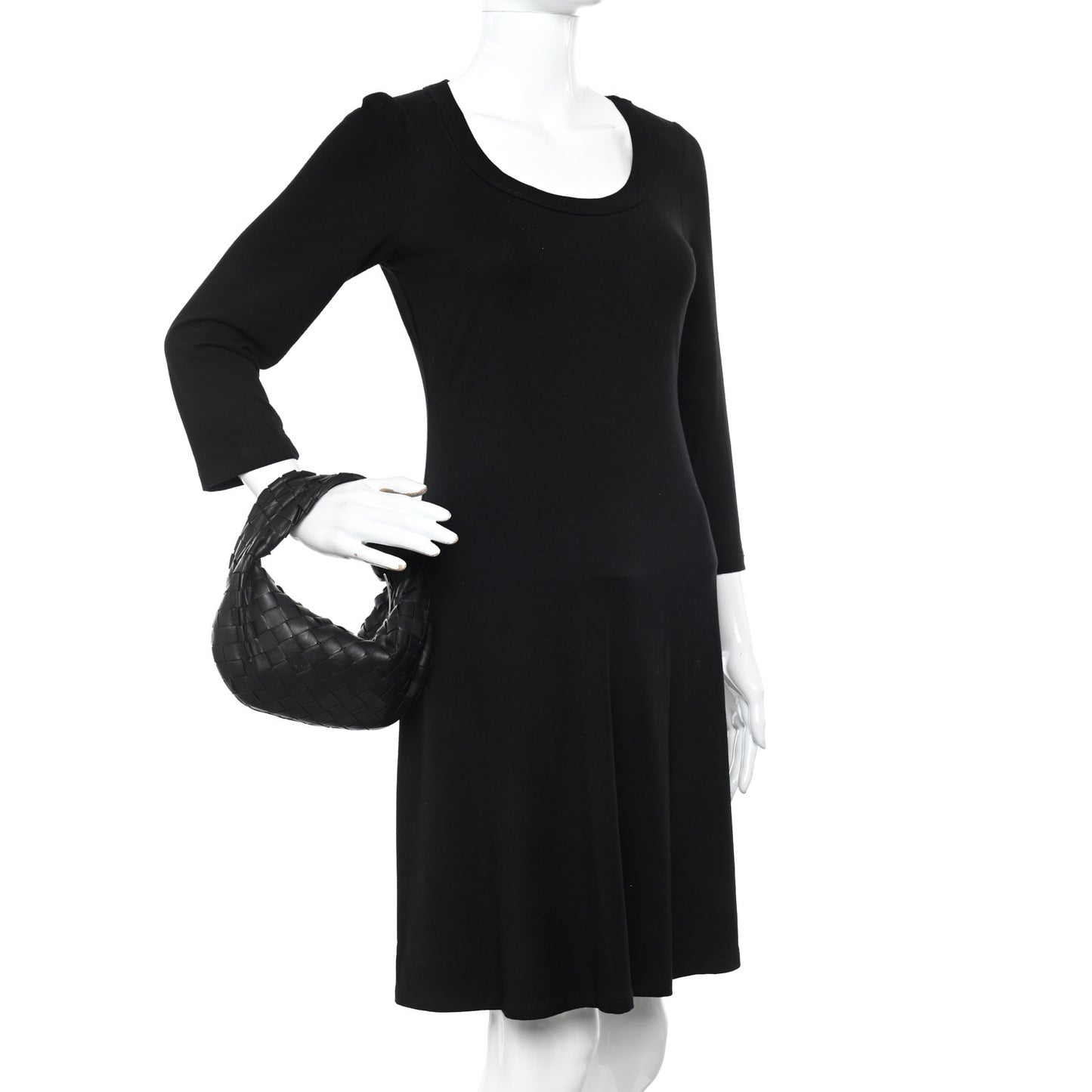 Nappa Intrecciato Mini Jodie Black