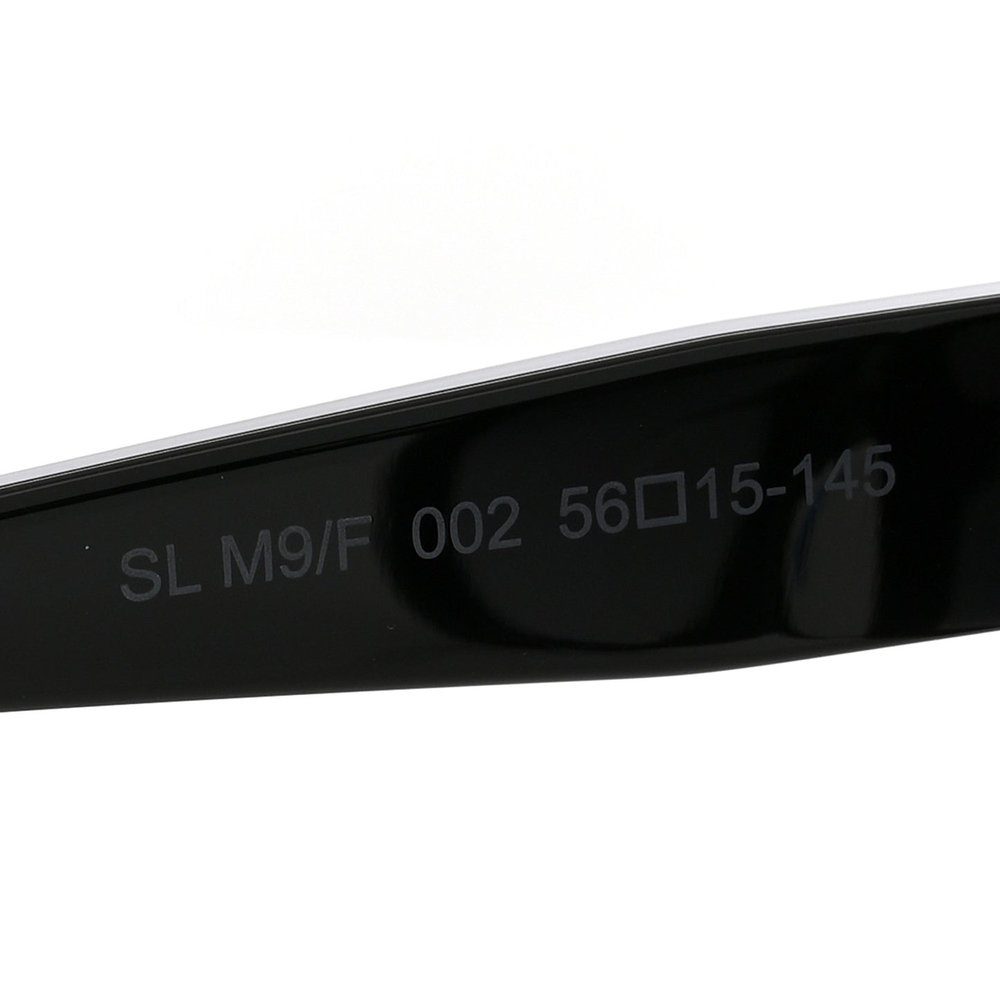 Acetate Square Sunglasses SL M9F Black