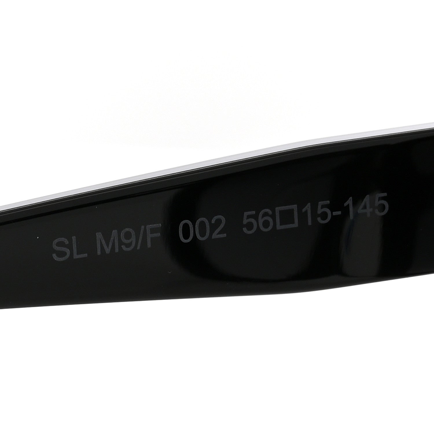 Saint Laurent Acetate Square Sunglasses SL M9F Black 6 of 7
