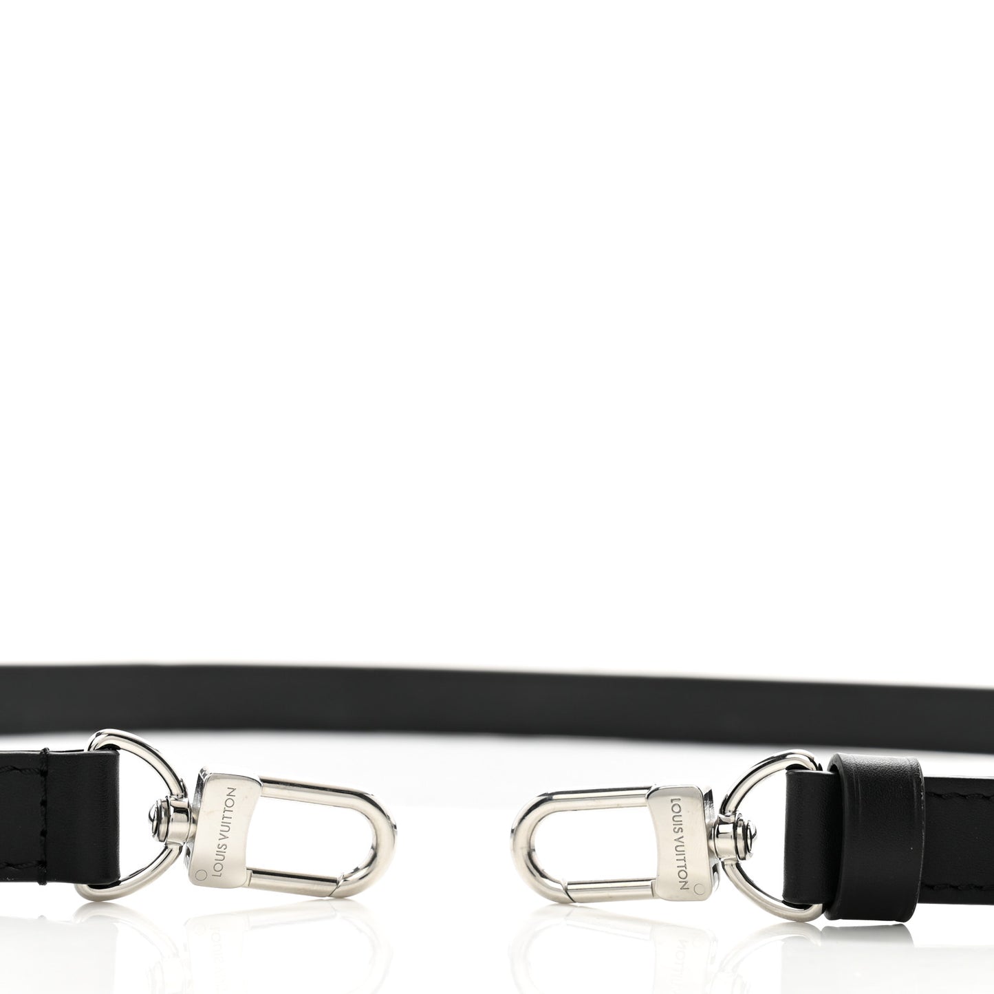 Calfskin 20mm Adjustable Shoulder Strap Black