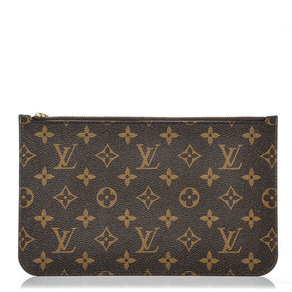 Louis Vuitton Monogram Neverfull MM GM Pochette 1 of 6