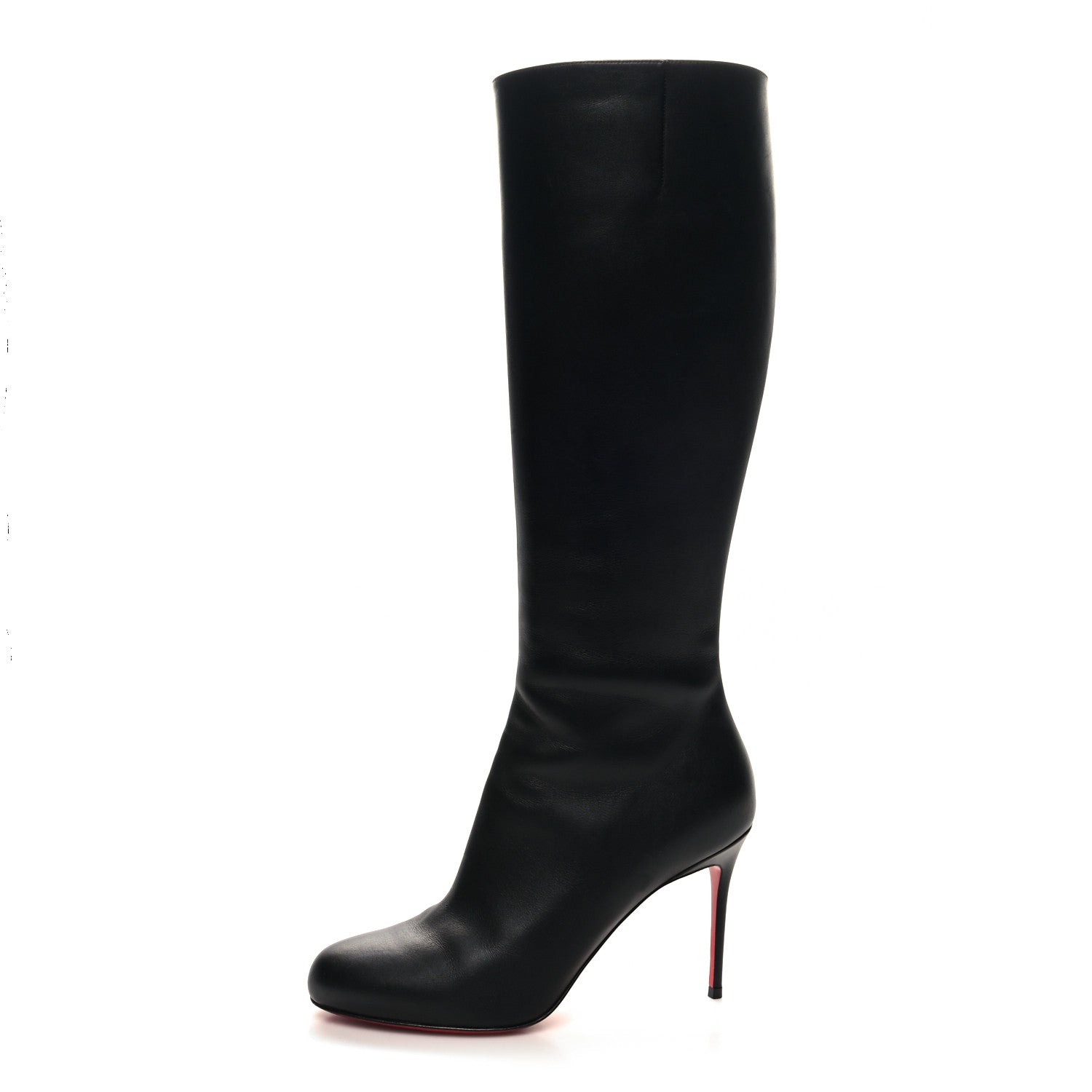 Christian Louboutin King Calfskin Fifi Botta 85 Boots 39 Black 1 of 7