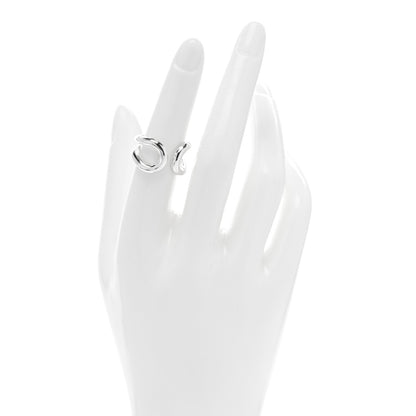 Hermes Sterling Silver Lima Ring 52 6 2 of 5