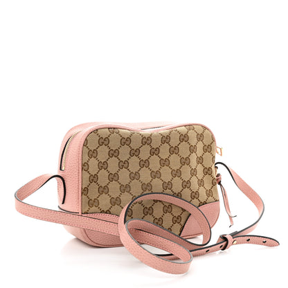 Gucci Monogram Mini Bree Messenger Bag Beige Soft Pink 3 of 10