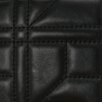 Gucci Calfskin Matelasse Studded Small Pearly GG Marmont Shoulder Bag Black 12 of 14