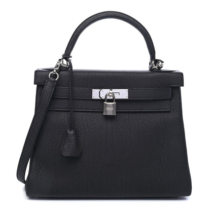 Hermes Togo Kelly Retourne 28 Black 1 of 9
