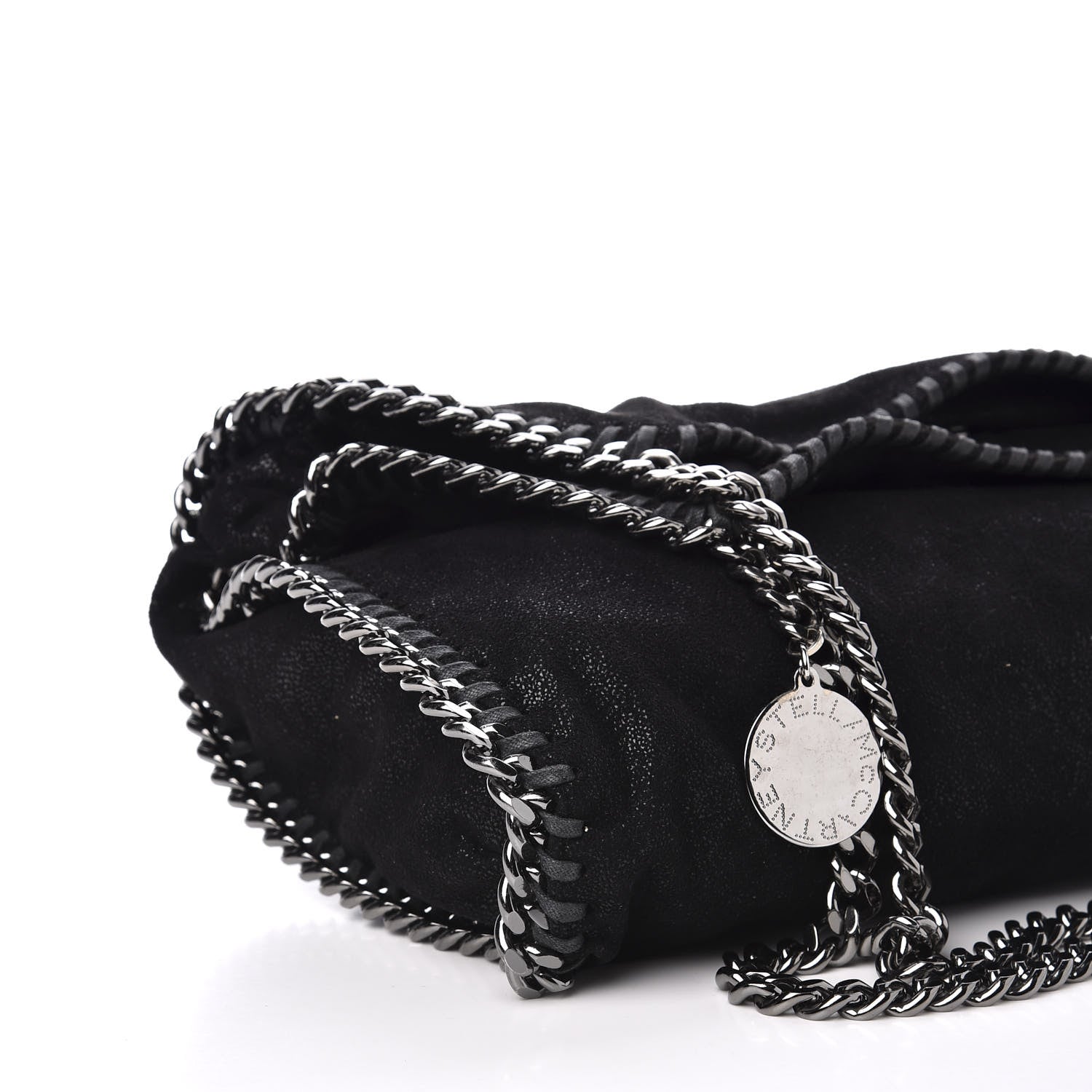 Stella McCartney Shaggy Deer Small Falabella Tote Black 5 of 9