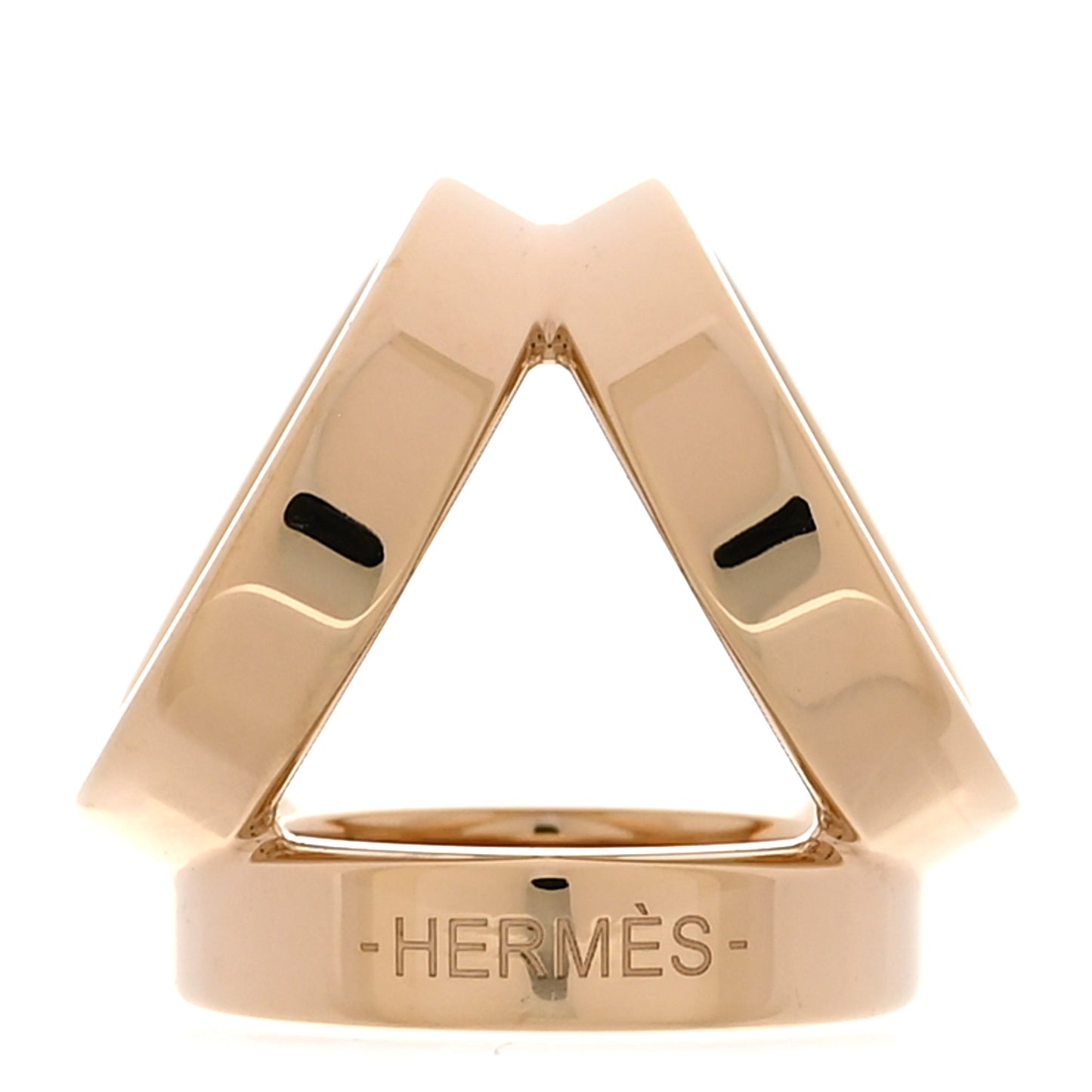 Permabrass Mini Trio Twilly Ring