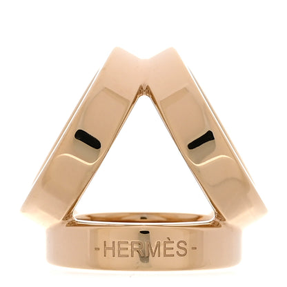 Hermes Permabrass Mini Trio Twilly Ring 1 of 5