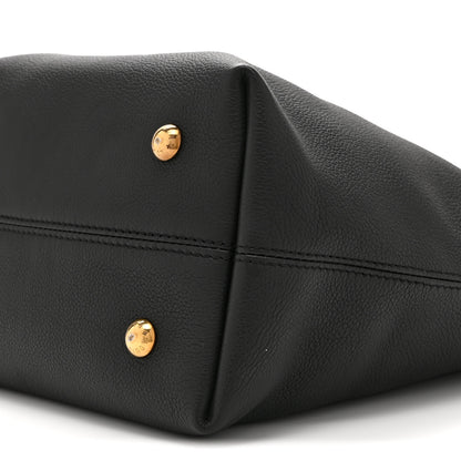 Louis Vuitton Grained Calfskin Low Key Hobo PM Black 10 of 10