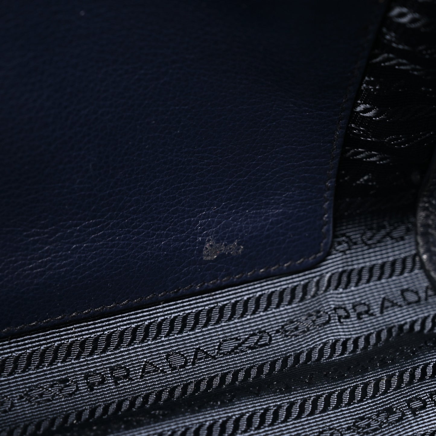 Saffiano Soft Calfskin Double Handle Satchel Baltico