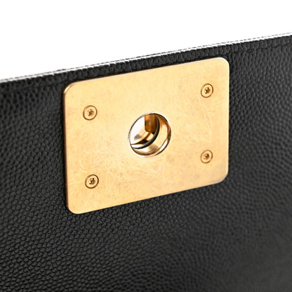 Chanel Caviar Quilted Small Boy Flap Black 9 of 15