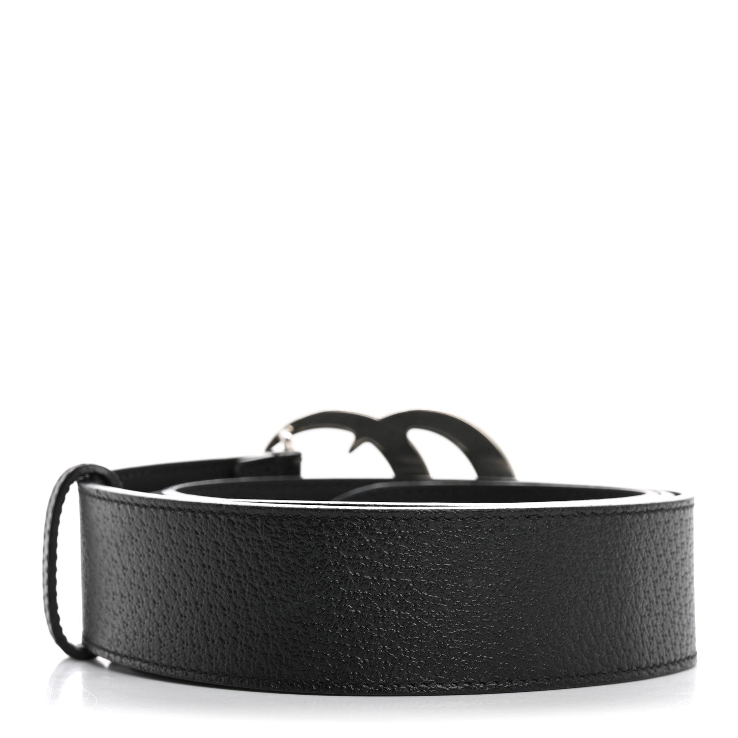 Gucci Calfskin Double G Belt 100 40 Black 2 of 8