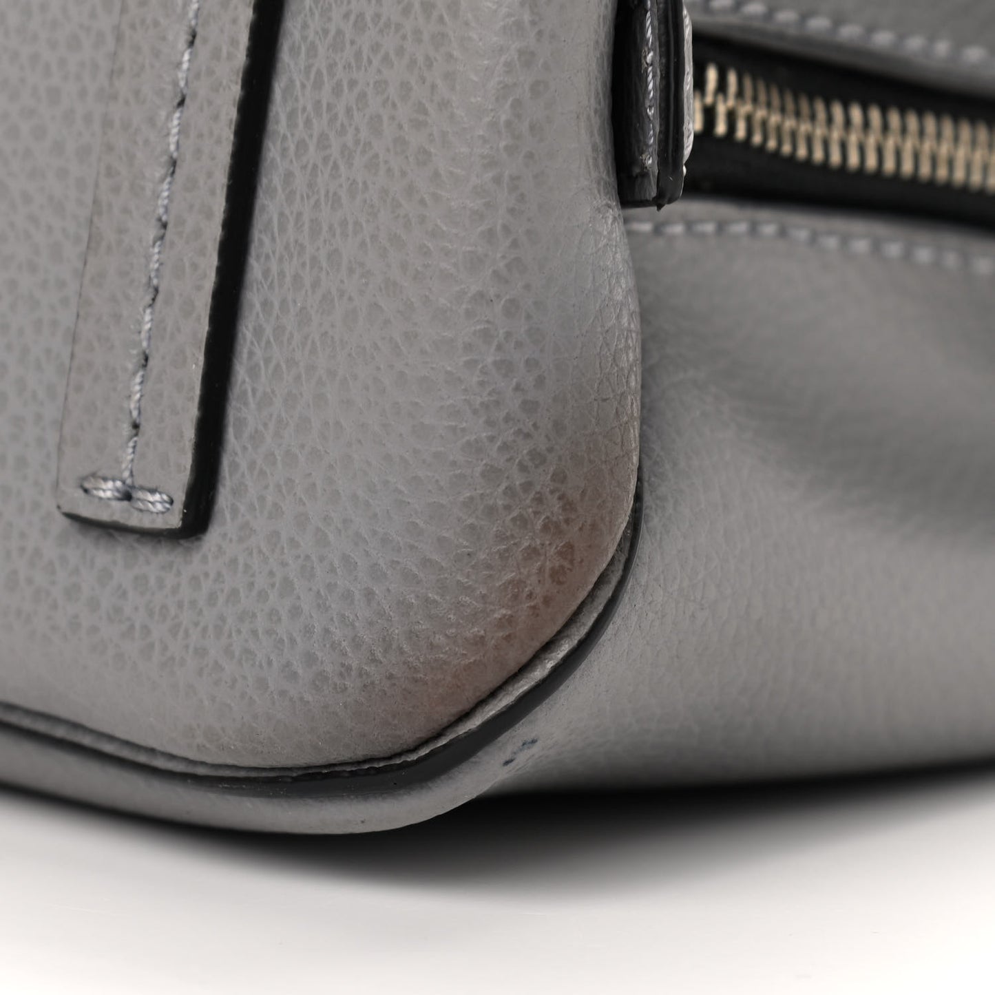 Pebbled Calfskin The Editor 29 Tote Grey