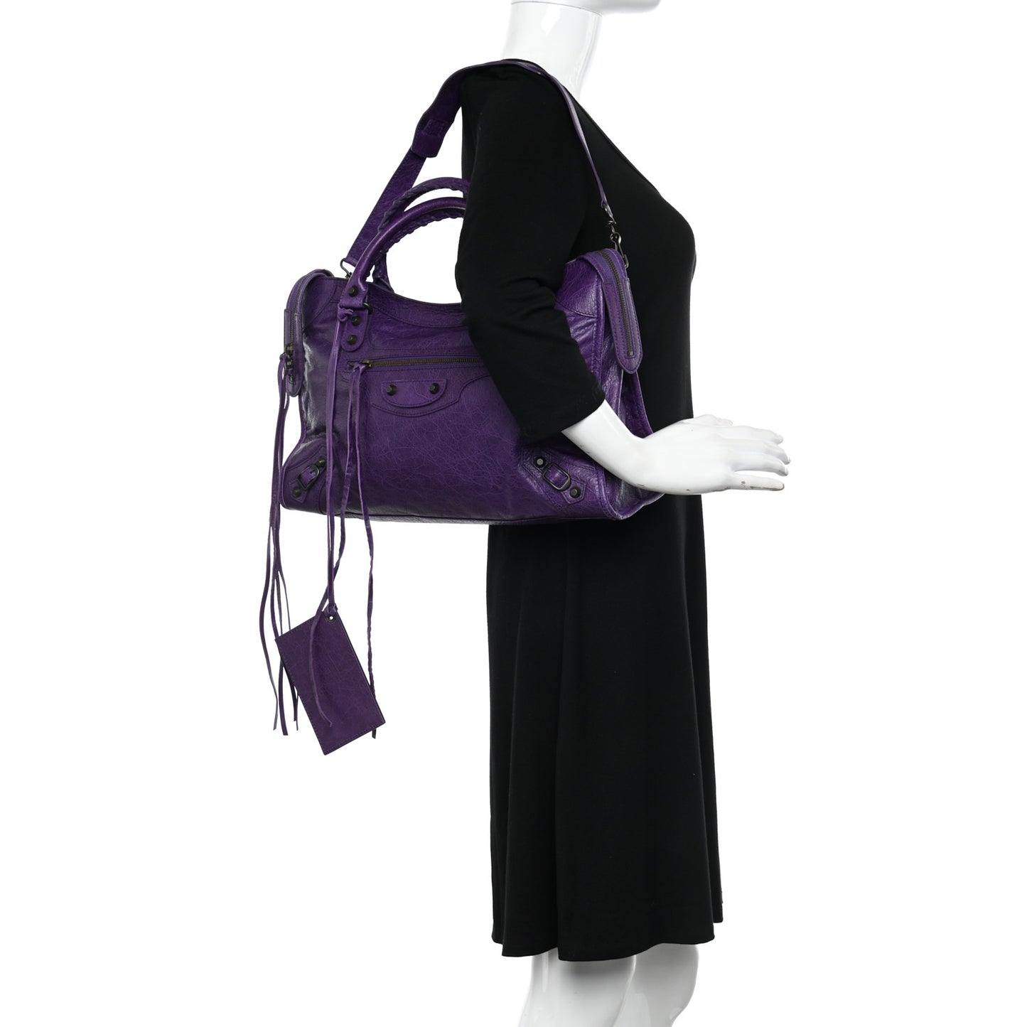 Agneau Classic Hardware City Dark Violet