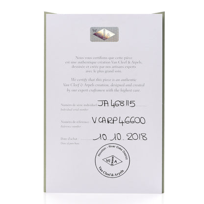 Van Cleef & Arpels 18K Rose Gold Grey Mother of Pearl 10 Motifs Vintage Alhambra Necklace 6 of 6