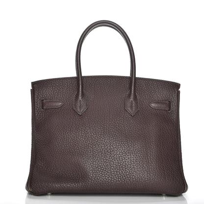 Hermes Fjord Birkin 30 Chocolate 24 of 29