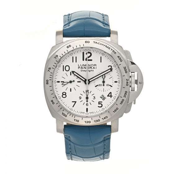 Panerai Stainless Steel Rubber 38mm Luminor Due Luna Rossa Automatic Watch White 1 of 1