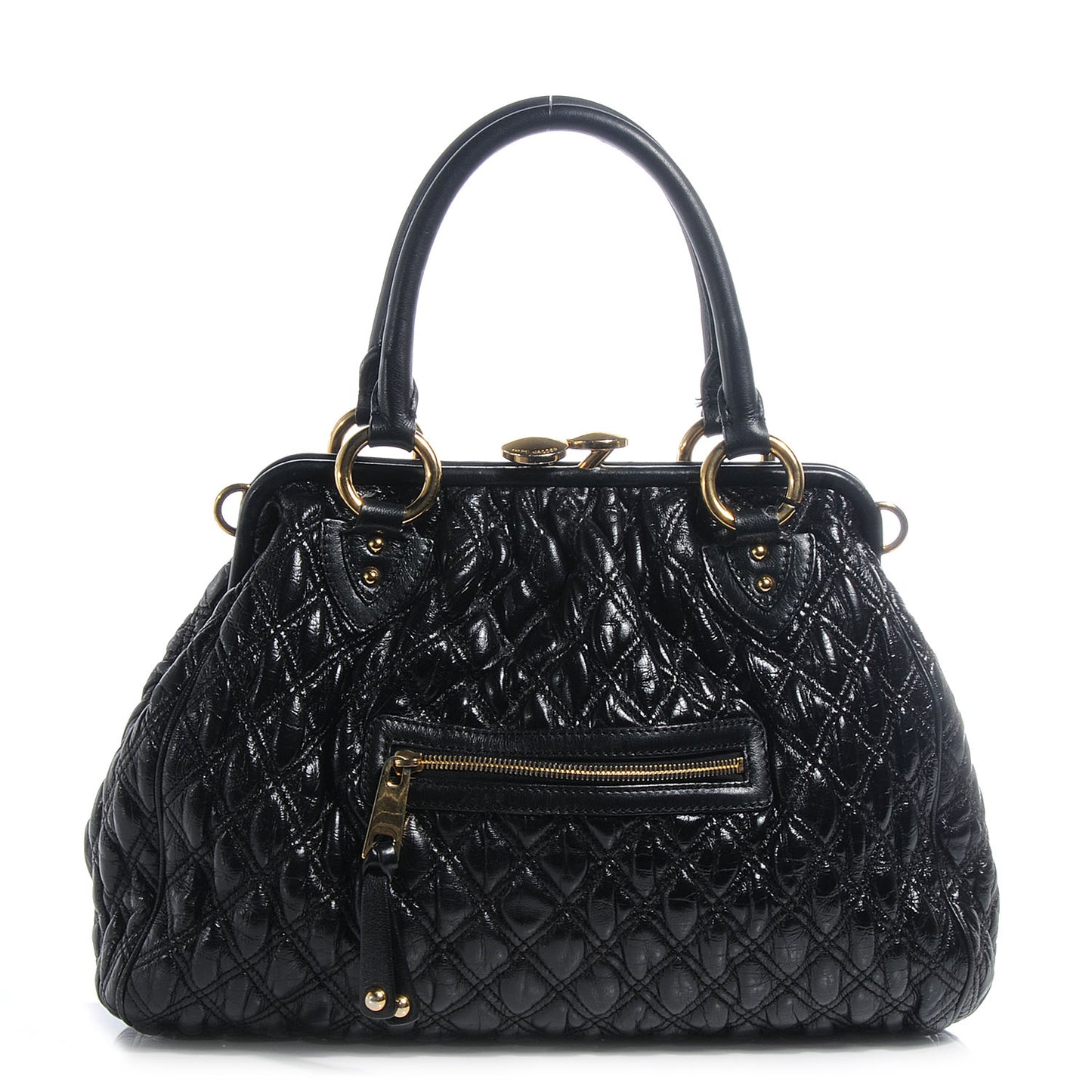 Elastic Quilted Stam Black