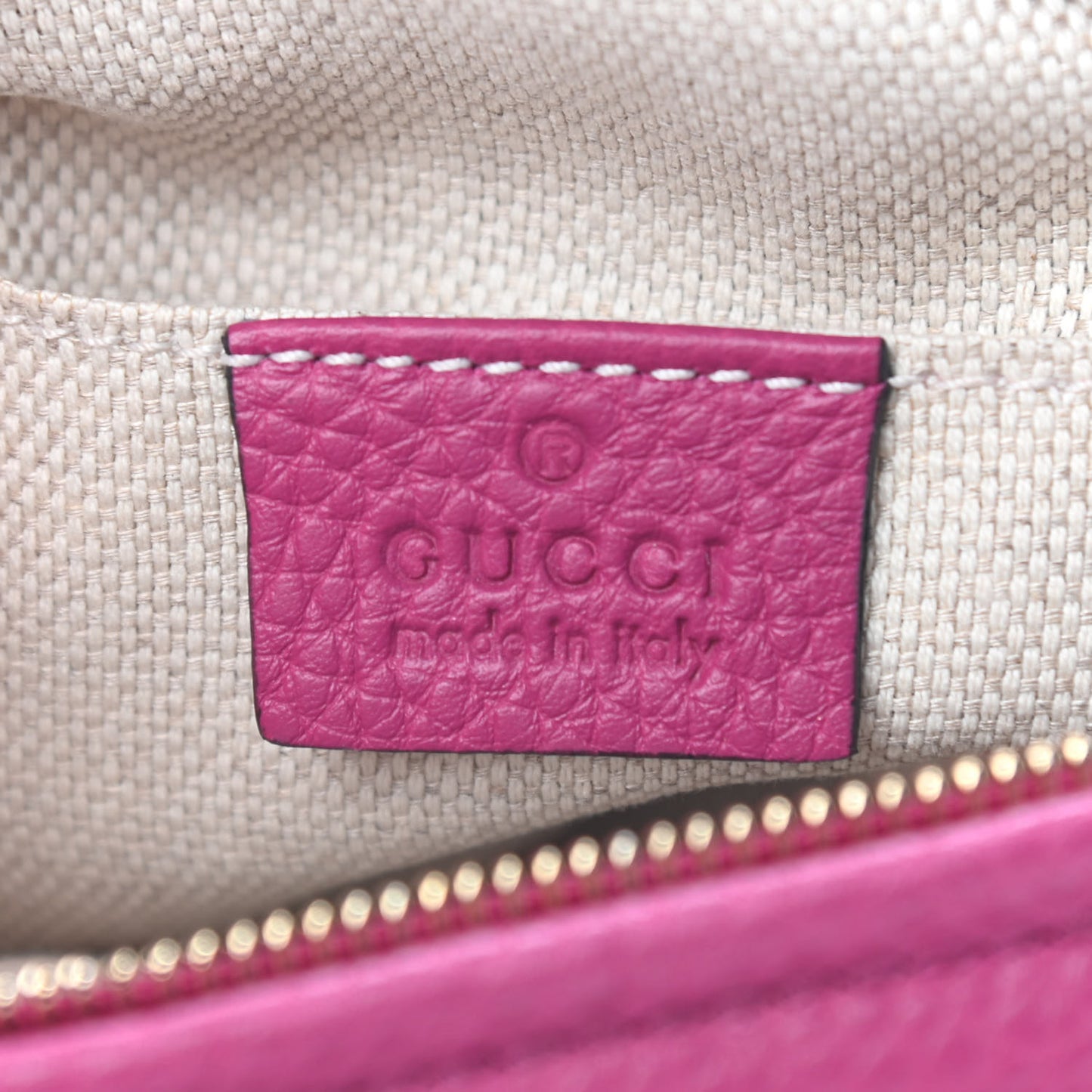 Cellarius Calfskin Mini Soho Chain Bag Peonia Flower