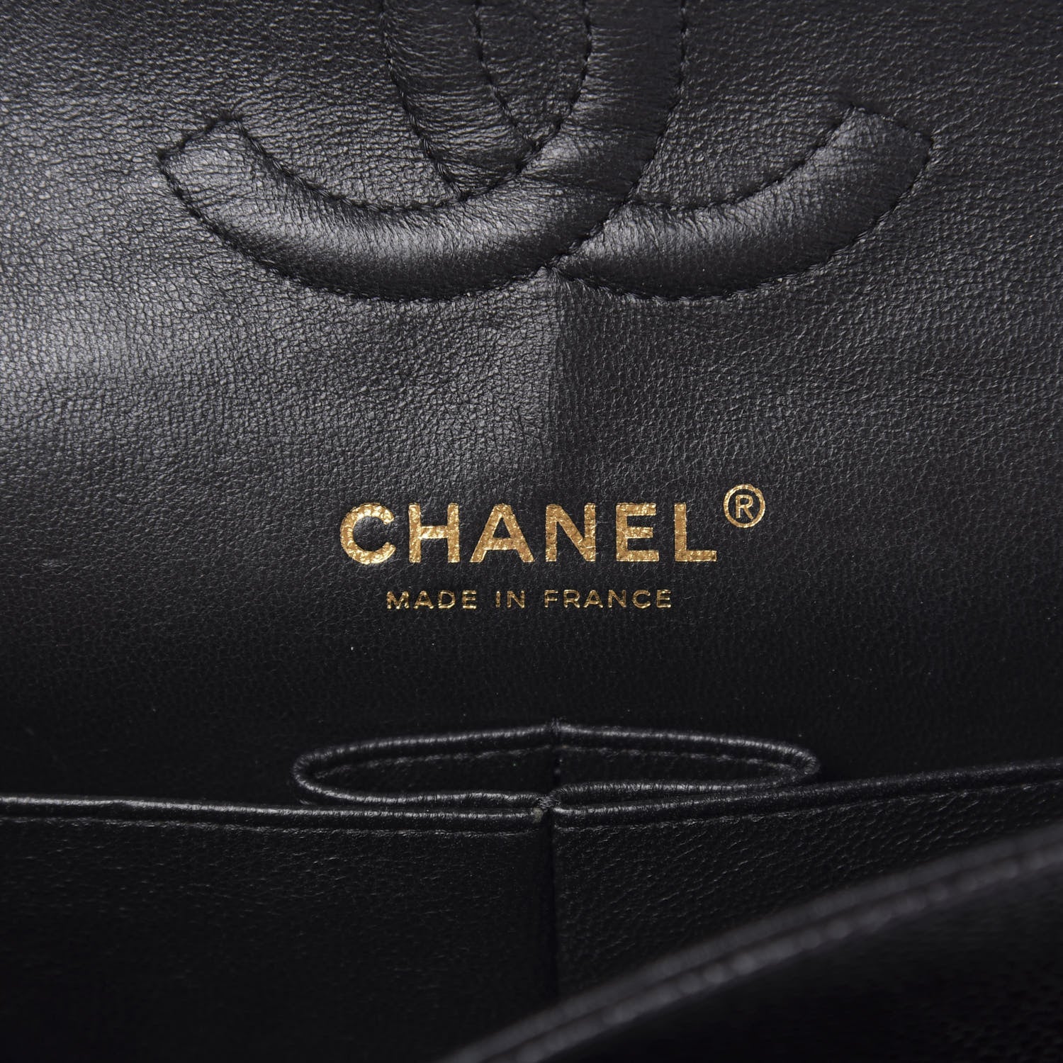 Chanel Caviar Quilted Medium Double Flap Black 6 of 11