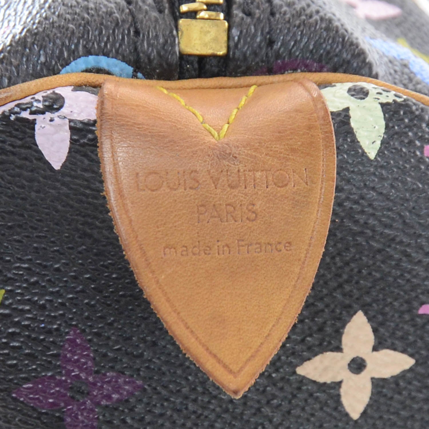 Louis Vuitton Monogram Multicolor Speedy 30 Black 5 of 7