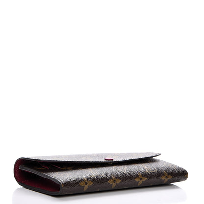 Louis Vuitton Monogram Emilie Wallet Fuchsia 4 of 7