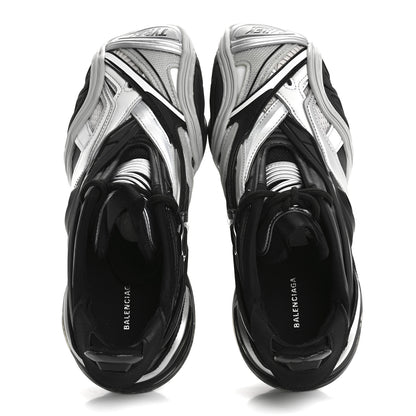 Balenciaga Rubber Womens Mesh Tyrex Sneakers 36 Black Grey 2 of 10