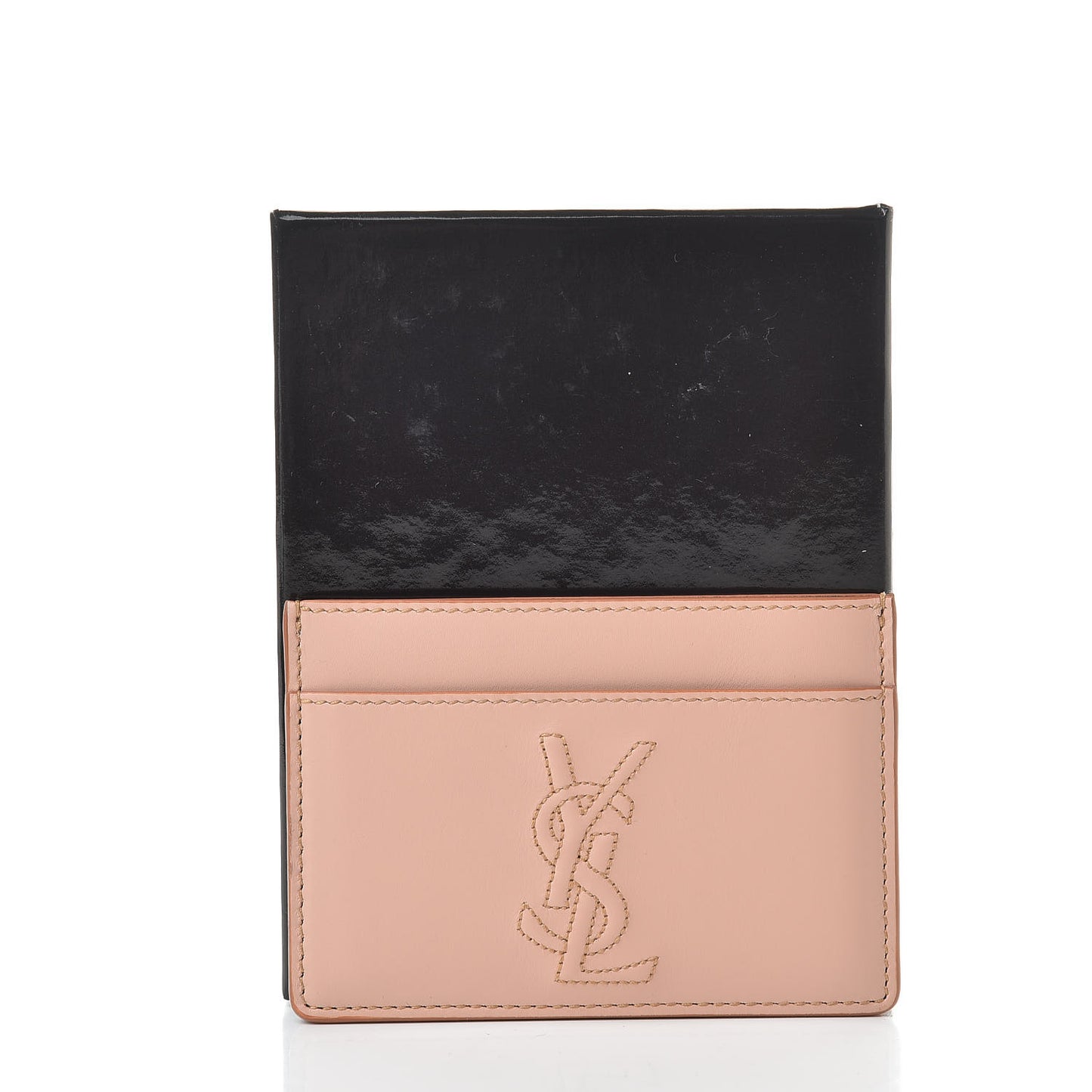 Calfskin Belle De Jour Card Case Blush