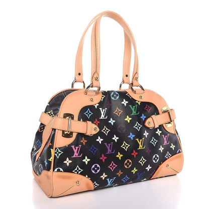 Louis Vuitton Monogram Multicolor Claudia Black 3 of 13
