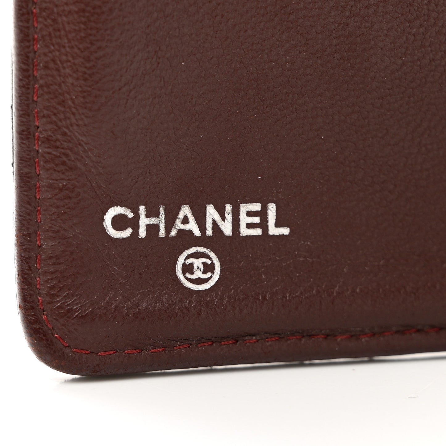 Lambskin Quilted Yen Wallet Black