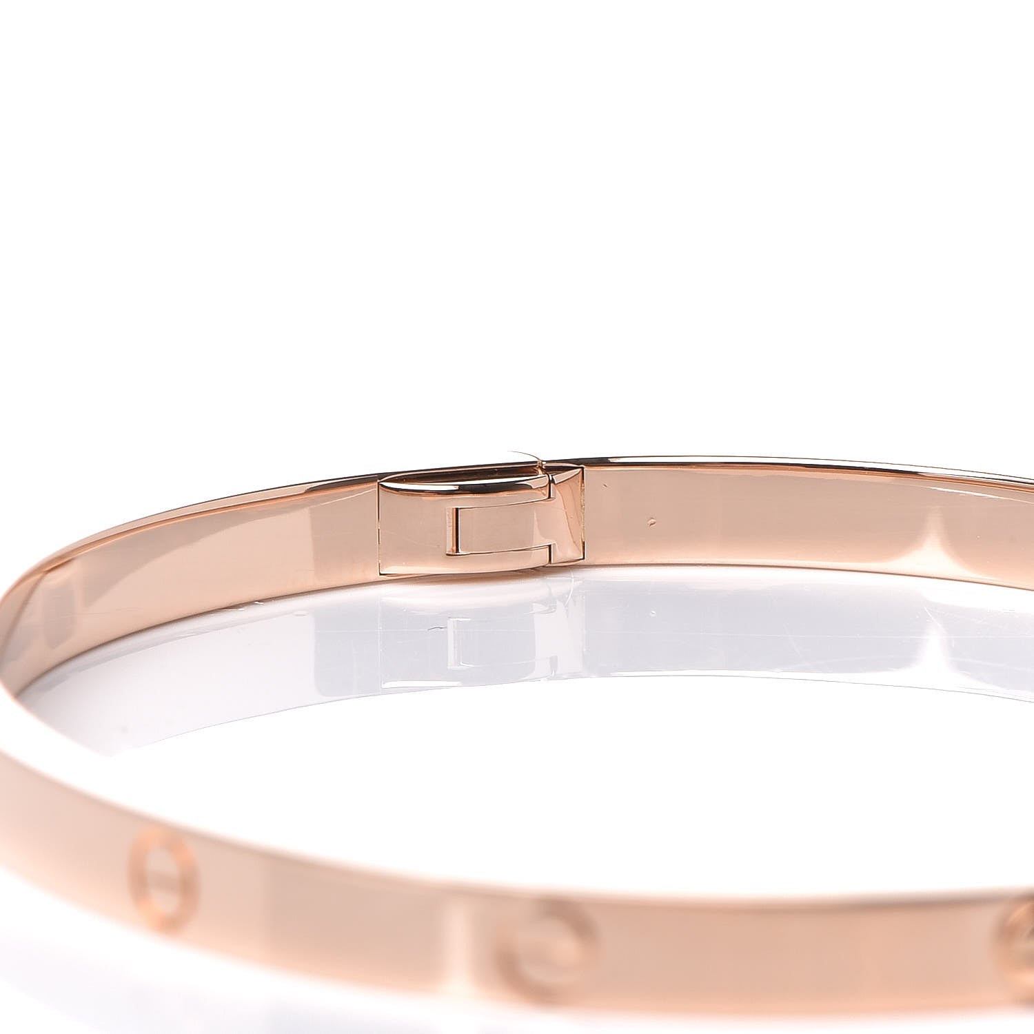 Cartier 18K Pink Gold Small LOVE Bracelet 16 6 of 7