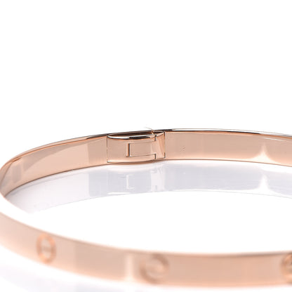 Cartier 18K Pink Gold Small LOVE Bracelet 16 6 of 7