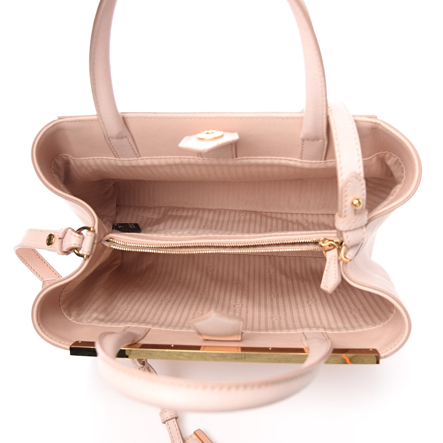 Vitello Elite Flamingo Petite 2Jours Tote Rosa Plaster