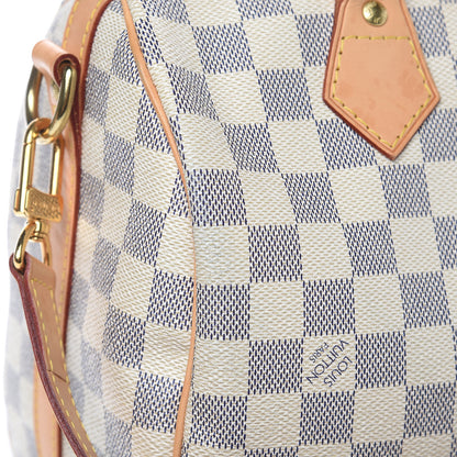 Louis Vuitton Damier Azur Speedy Bandouliere 25 17 of 19
