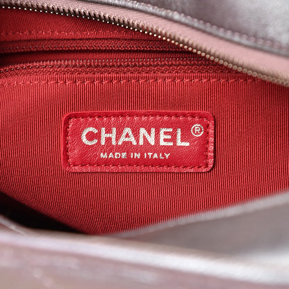 Chanel Iridescent Lambskin Calfskin Quilted Medium Gabrielle Hobo Light Purple 6 of 8