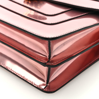 Bulgari Metallic Calfskin Serpenti Forever Crossbody Bag Rose Quartz 9 of 9