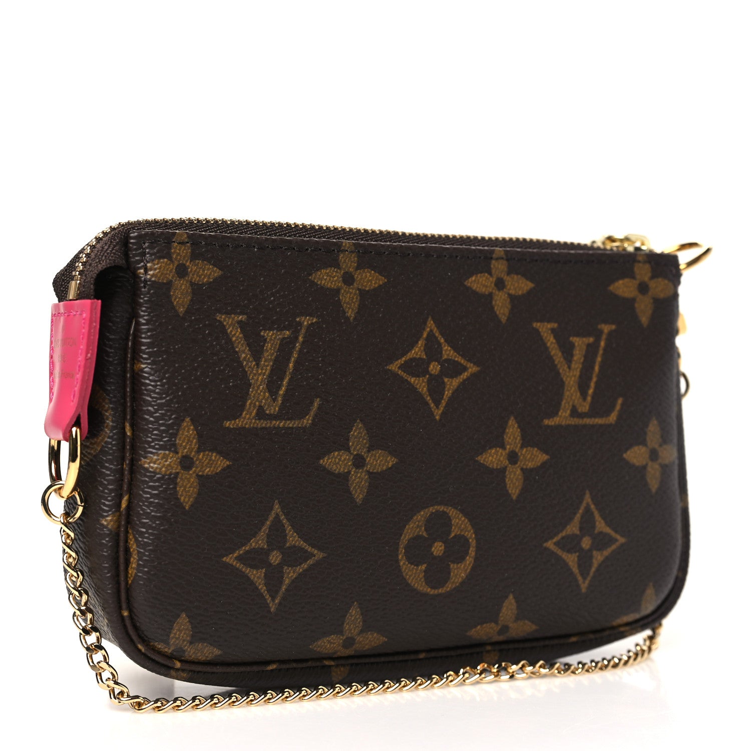 Louis Vuitton Monogram 2020 Christmas Animation Roller Coaster Mini Pochette Accessories Pivoine 3 of 9