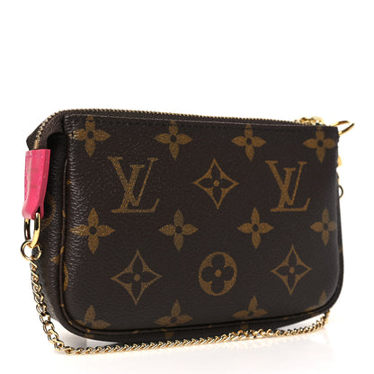 Louis Vuitton Monogram 2020 Christmas Animation Roller Coaster Mini Pochette Accessories Pivoine 3 of 9