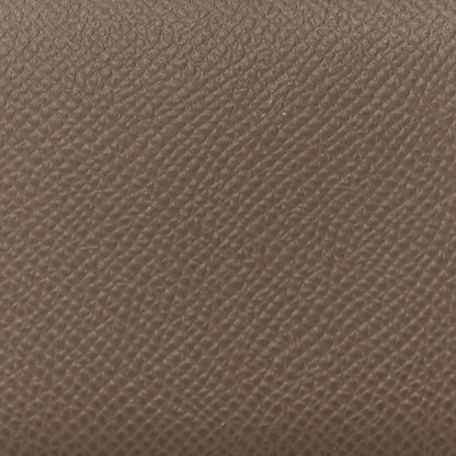 Hermes Epsom Calvi Card Case Etoupe 9 of 9