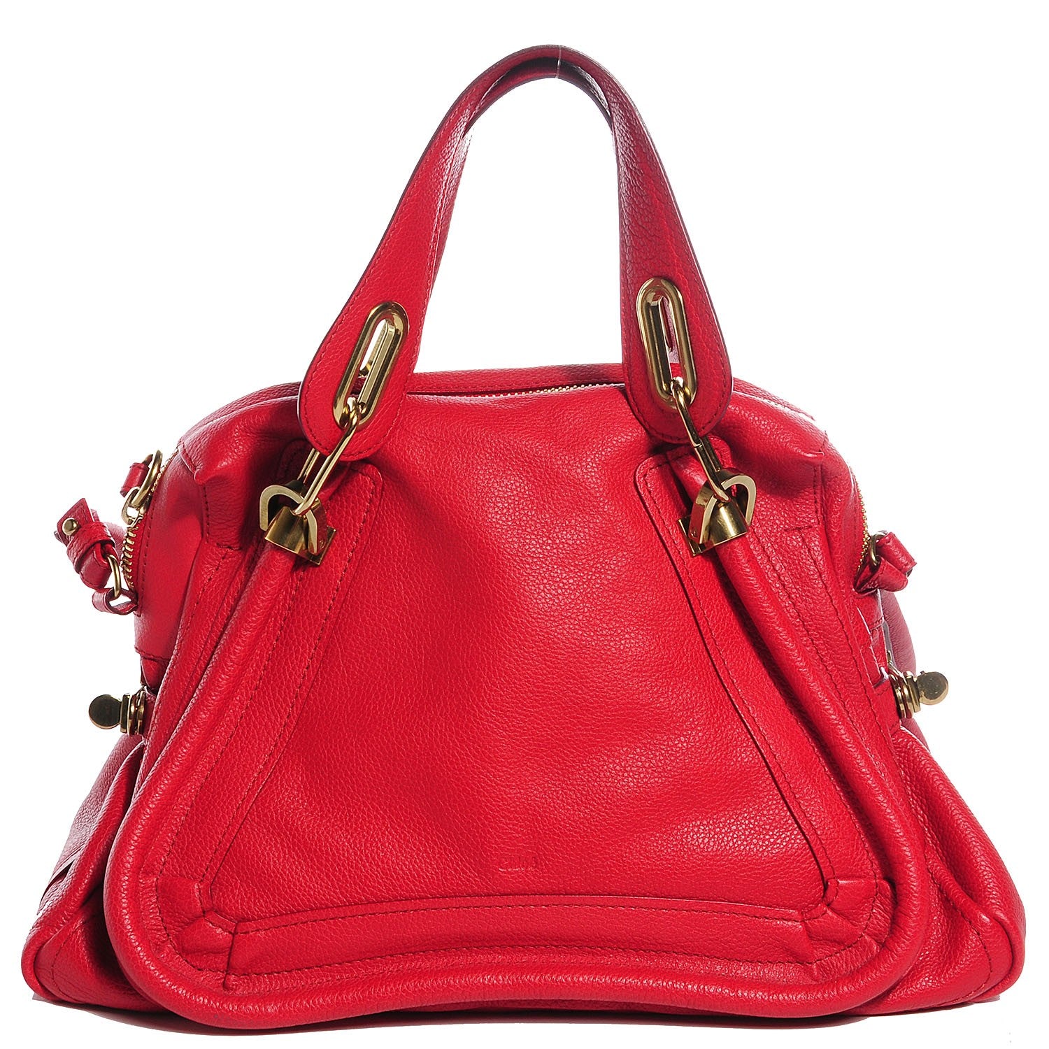 Chloe Calfskin Medium Paraty Holly Berry 1 of 10