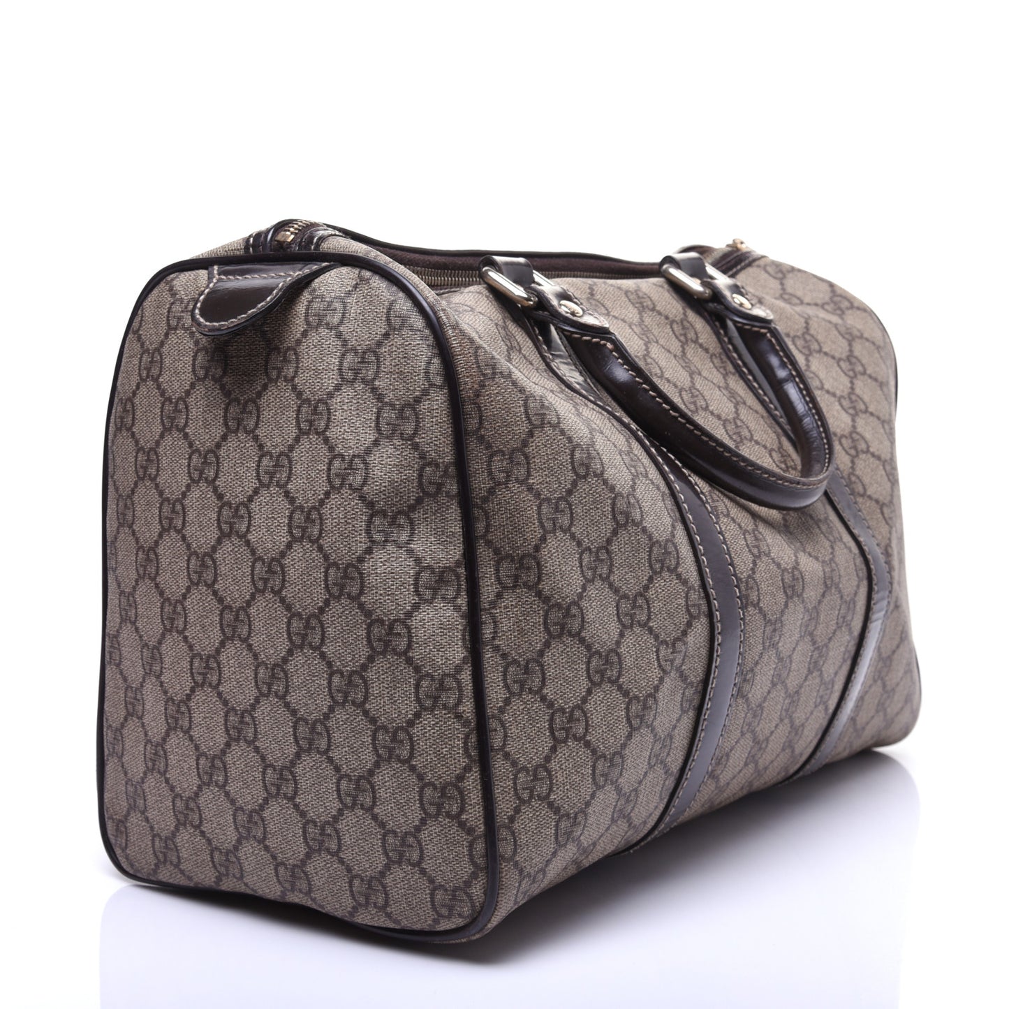 GG Plus Monogram Medium Joy Boston Dark Brown