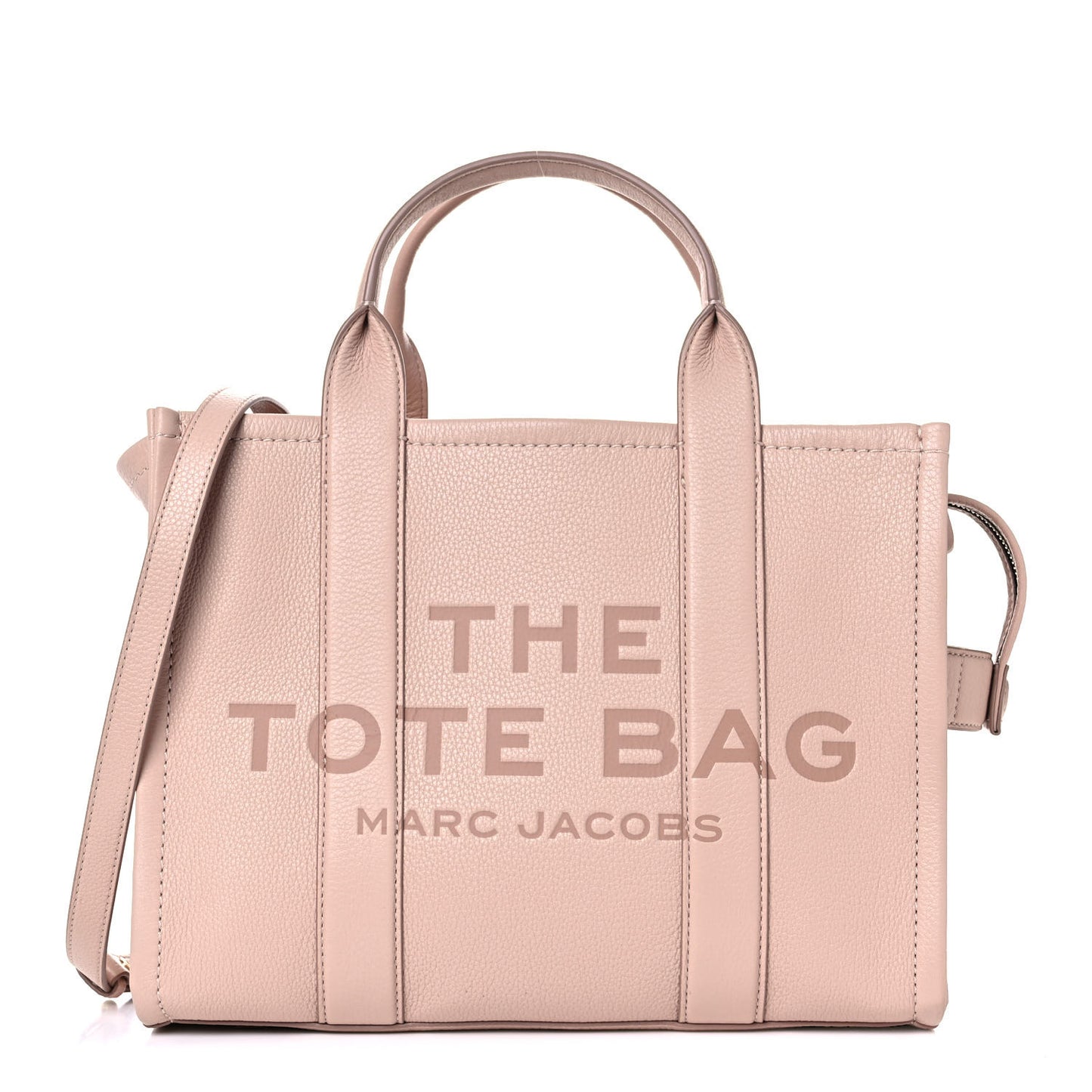 Grained Calfskin The Tote Bag Rose Dust