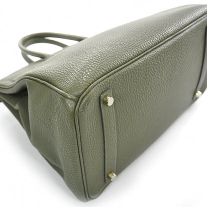 Hermes Togo Leather Birkin 35 Vert Olive 6 of 13