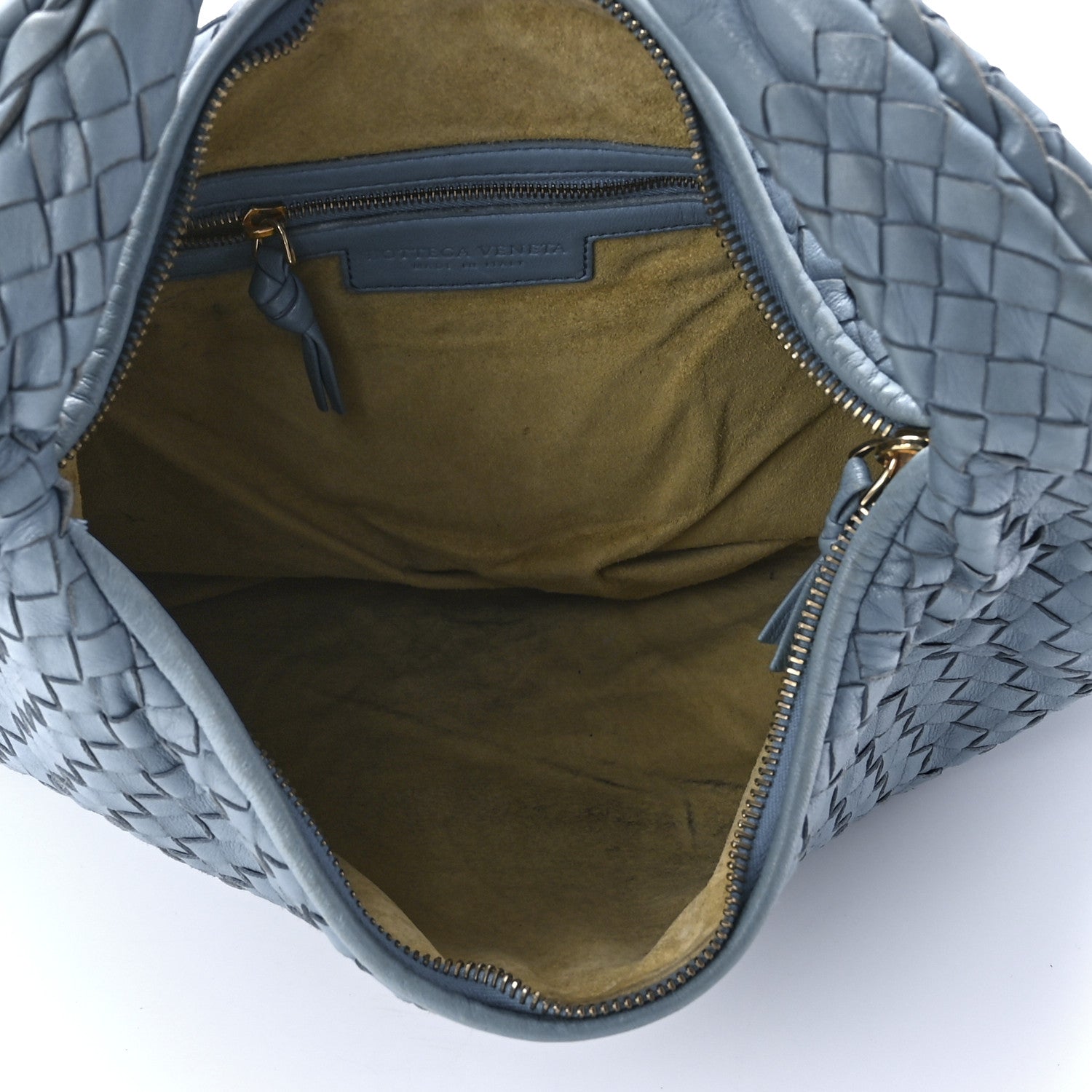 Bottega Veneta Nappa Intrecciato Medium Veneta Hobo Blue 6 of 15