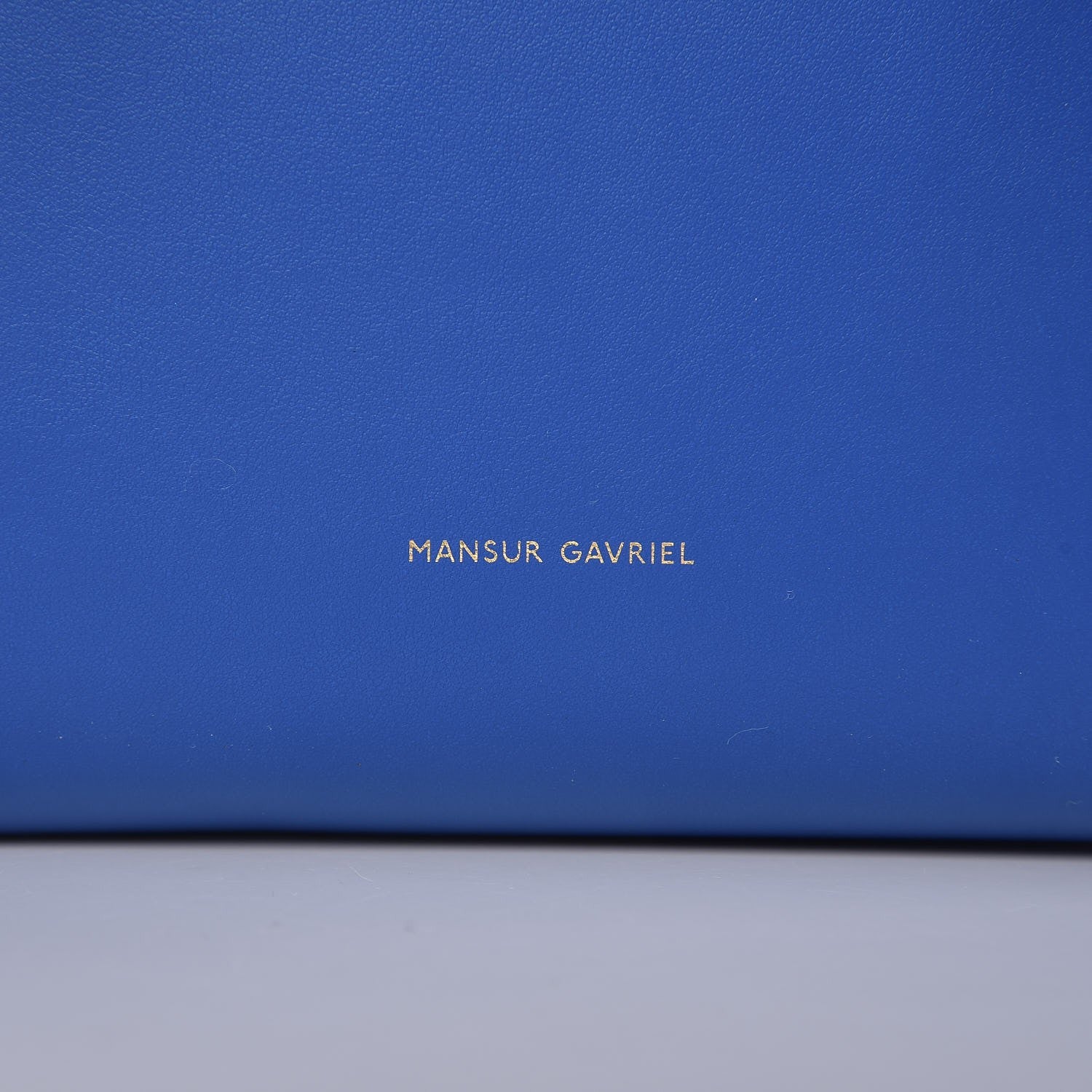 Mansur Gavriel Calfskin Bucket Bag Royal 7 of 7